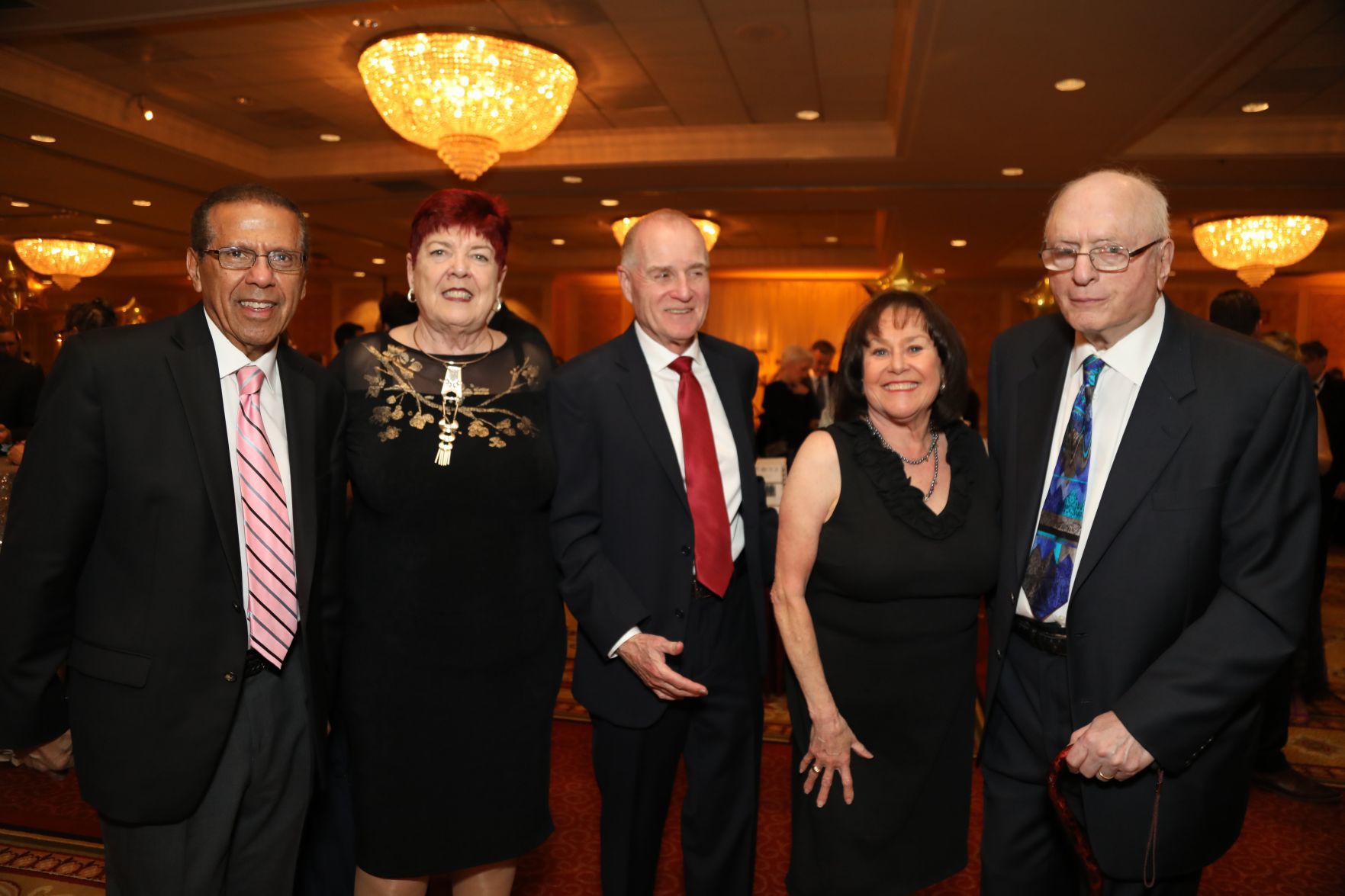 Jim and Cathy Landry, Tom and Jane Akers, Bob Lefton